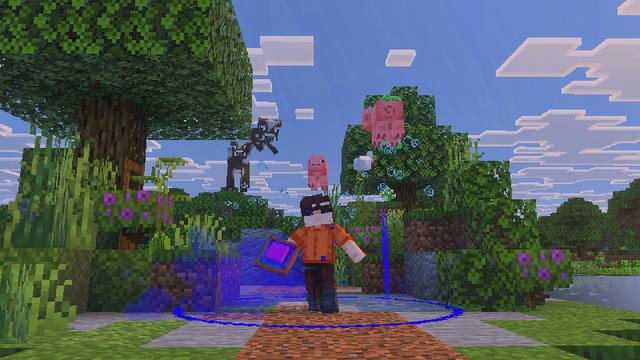 Screenshot of the Minecraft Bedrock Marketplace product Volatile Cuisine created by Gearblocks.