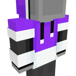 Thumbnail of the Minecraft Bedrock Marketplace product Ender and Black Hoodie created by Geeky Pixels.