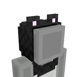 Thumbnail of the Minecraft Bedrock Marketplace product Knitted Cat Cowl created by Geeky Pixels.