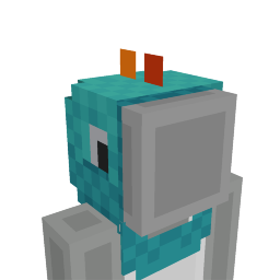 Thumbnail of the Minecraft Bedrock Marketplace product Knitted Dino Cowl created by Geeky Pixels.