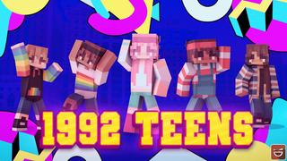 Thumbnail of the Minecraft Bedrock Marketplace product 1992 Teens created by Giggle Block Studios.