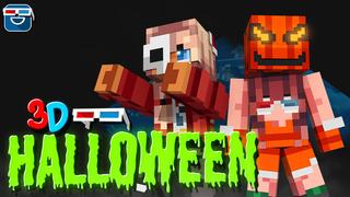 Thumbnail of the Minecraft Bedrock Marketplace product 3D Halloween created by Giggle Block Studios.