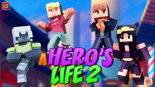Thumbnail of the Minecraft Bedrock Marketplace product A Hero's Life 2 created by Giggle Block Studios.