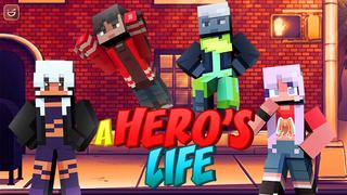 Thumbnail of the Minecraft Bedrock Marketplace product A Hero's Life created by Giggle Block Studios.