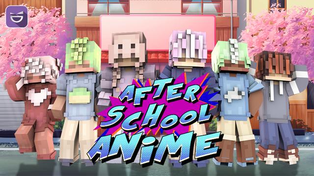 Thumbnail of the Minecraft Bedrock Marketplace product After School Anime created by Giggle Block Studios.