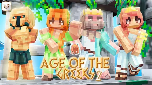Thumbnail of the Minecraft Bedrock Marketplace product Age Of The Greeks 2 created by Giggle Block Studios.