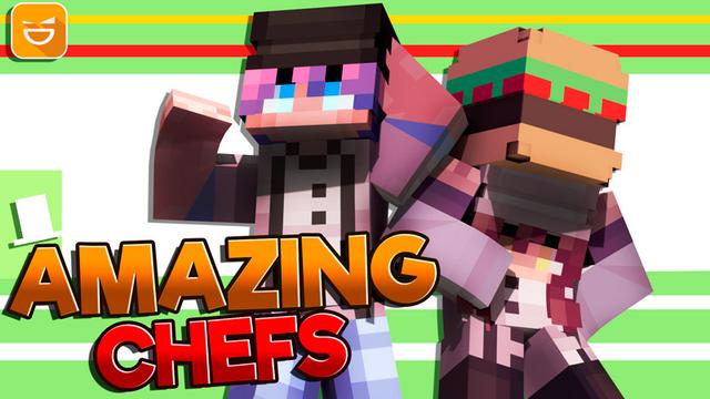 Thumbnail of the Minecraft Bedrock Marketplace product Amazing Chefs created by Giggle Block Studios.