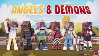 Thumbnail of the Minecraft Bedrock Marketplace product Angels & Demons created by Giggle Block Studios.