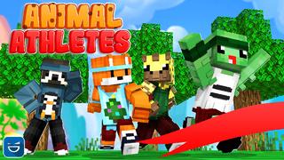 Thumbnail of the Minecraft Bedrock Marketplace product Animal Athletes created by Giggle Block Studios.