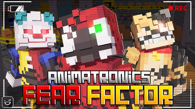 Thumbnail of the Minecraft Bedrock Marketplace product Animatronics Fear Factor created by Giggle Block Studios.