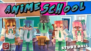 Thumbnail of the Minecraft Bedrock Marketplace product Anime School Study Hall created by Giggle Block Studios.