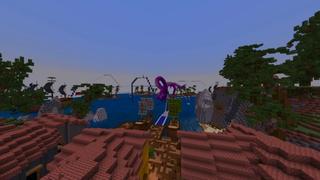 Screenshot of the Minecraft Bedrock Marketplace product Aqua Parkour created by Giggle Block Studios.