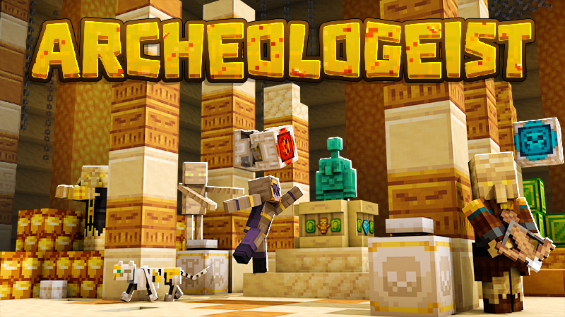 Thumbnail of the Minecraft Bedrock Marketplace product Archeologeist created by Giggle Block Studios.