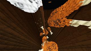 Screenshot of the Minecraft Bedrock Marketplace product Autumn Droppers created by Giggle Block Studios.