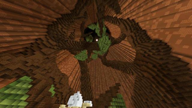 Screenshot of the Minecraft Bedrock Marketplace product Backyard Droppers created by Giggle Block Studios.