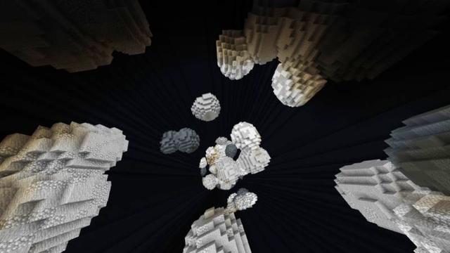 Screenshot of the Minecraft Bedrock Marketplace product Backyard Droppers created by Giggle Block Studios.
