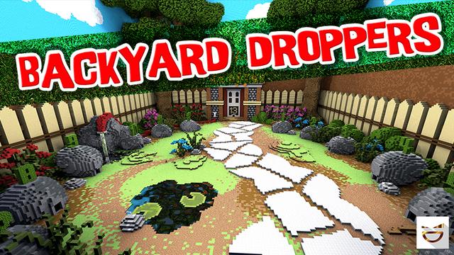 Thumbnail of the Minecraft Bedrock Marketplace product Backyard Droppers created by Giggle Block Studios.