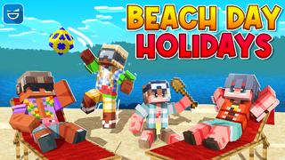 Thumbnail of the Minecraft Bedrock Marketplace product Beach Day Holidays created by Giggle Block Studios.