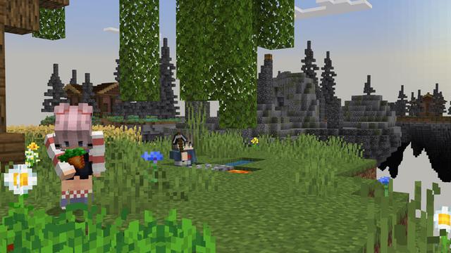 Screenshot of the Minecraft Bedrock Marketplace product Bedrock Skyblock created by Giggle Block Studios.