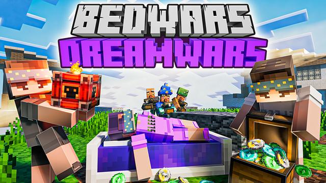 Thumbnail of the Minecraft Bedrock Marketplace product Bedwars Dreamwars created by Giggle Block Studios.