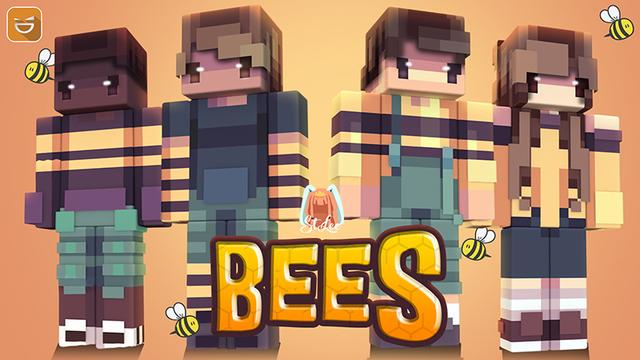 Thumbnail of the Minecraft Bedrock Marketplace product Bees created by Giggle Block Studios.