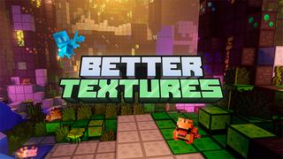 Thumbnail of the Minecraft Bedrock Marketplace product Better Textures created by Giggle Block Studios.