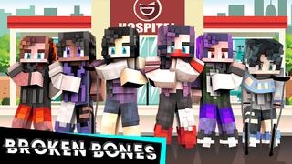 Thumbnail of the Minecraft Bedrock Marketplace product Broken Bones created by Giggle Block Studios.