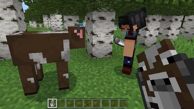 Screenshot of the Minecraft Bedrock Marketplace product Bucket Expansion created by Giggle Block Studios.