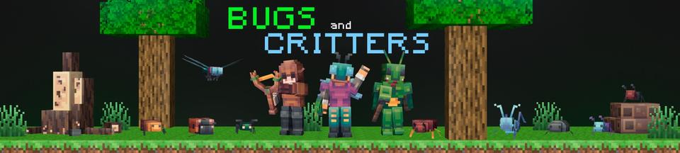 Panorama of the Minecraft Bedrock Marketplace product Bugs and Critters created by Giggle Block Studios.