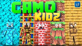 Thumbnail of the Minecraft Bedrock Marketplace product Camo Kidz created by Giggle Block Studios.