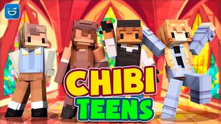 Thumbnail of the Minecraft Bedrock Marketplace product Chibi Teens created by Giggle Block Studios.