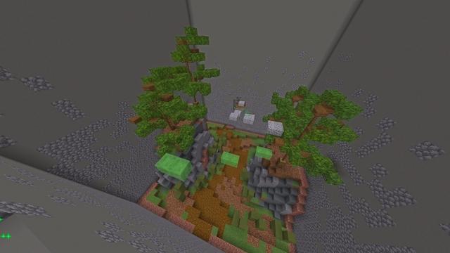 Screenshot of the Minecraft Bedrock Marketplace product Choose a Path Parkour created by Giggle Block Studios.
