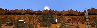 Panorama of the Minecraft Bedrock Marketplace product Classic Find Da Button created by Giggle Block Studios.