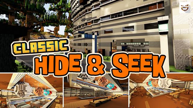 Thumbnail of the Minecraft Bedrock Marketplace product Classic Hide & Seek created by Giggle Block Studios.