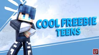 Thumbnail of the Minecraft Bedrock Marketplace product Cool Freebie Teens created by Giggle Block Studios.
