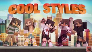 Thumbnail of the Minecraft Bedrock Marketplace product Cool Styles created by Giggle Block Studios.