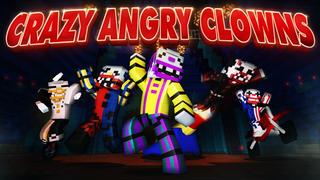 Thumbnail of the Minecraft Bedrock Marketplace product Crazy Angry Clowns created by Giggle Block Studios.