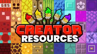 Thumbnail of the Minecraft Bedrock Marketplace product Creator Resources created by Giggle Block Studios.