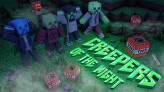 Thumbnail of the Minecraft Bedrock Marketplace product Creepers of the Night created by Giggle Block Studios.