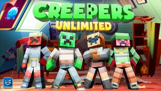 Thumbnail of the Minecraft Bedrock Marketplace product Creepers Unlimited created by Giggle Block Studios.
