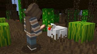 Screenshot of the Minecraft Bedrock Marketplace product Cursed Vanilla created by Giggle Block Studios.