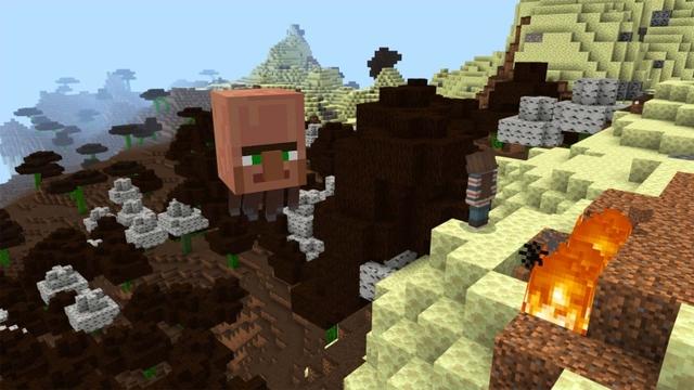 Screenshot of the Minecraft Bedrock Marketplace product Cursed Vanilla created by Giggle Block Studios.