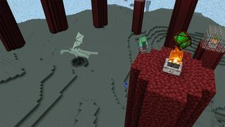 Screenshot of the Minecraft Bedrock Marketplace product Cursed Vanilla created by Giggle Block Studios.