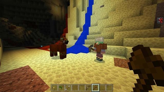 Screenshot of the Minecraft Bedrock Marketplace product Cursed Vanilla created by Giggle Block Studios.