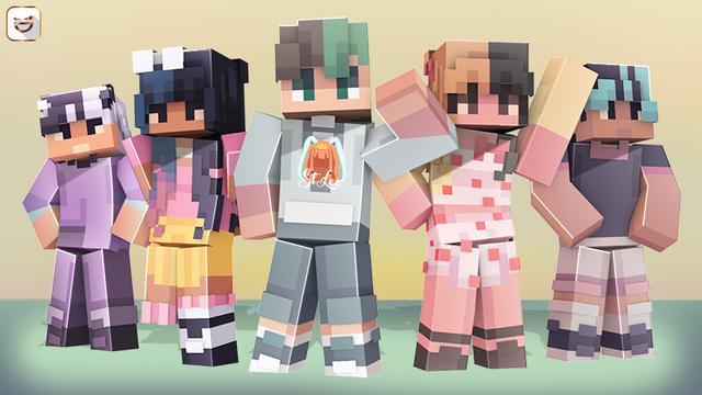 Thumbnail of the Minecraft Bedrock Marketplace product Cute Cuts 2 created by Giggle Block Studios.