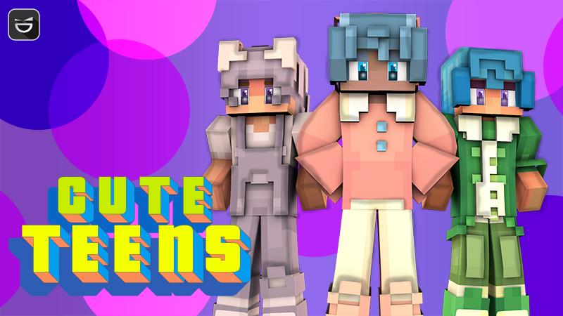 Cute Teens by Giggle Block Studios | CHUNK - Minecraft Bedrock ...