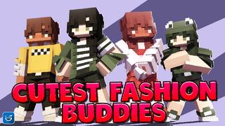 Thumbnail of the Minecraft Bedrock Marketplace product Cutest Fashion Buddies created by Giggle Block Studios.