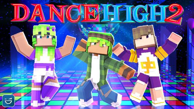 Thumbnail of the Minecraft Bedrock Marketplace product Dance High 2 created by Giggle Block Studios.