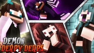 Thumbnail of the Minecraft Bedrock Marketplace product Demon Derpy Derps created by Giggle Block Studios.