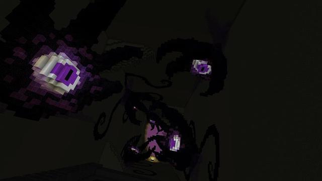 Screenshot of the Minecraft Bedrock Marketplace product DEMON DROPPER created by Giggle Block Studios.